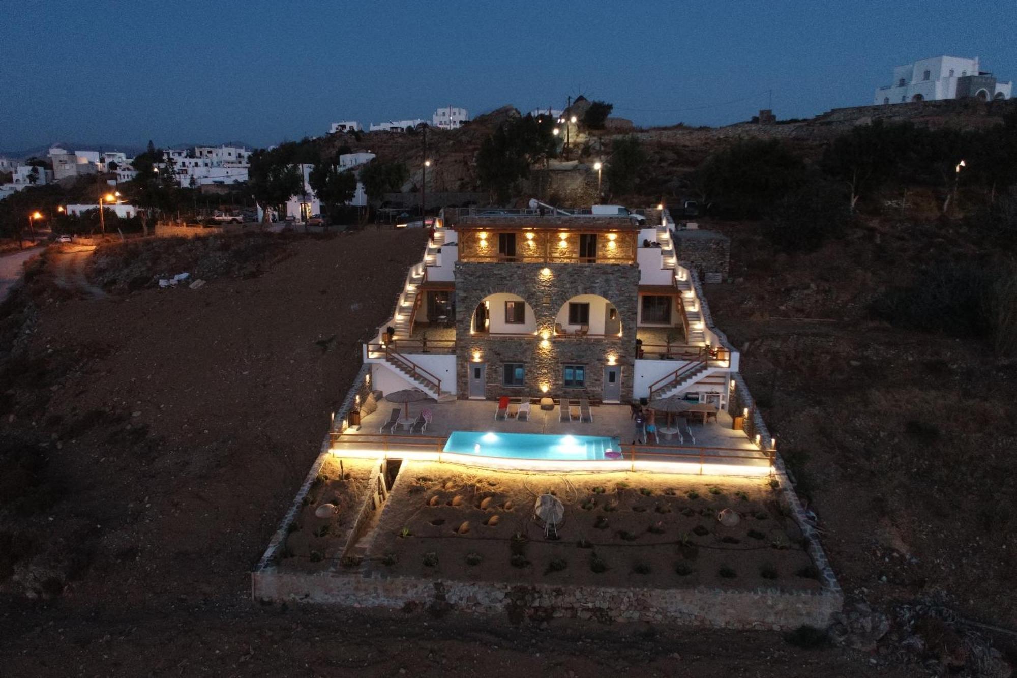 Villa Papa Glinado Naxos 外观 照片