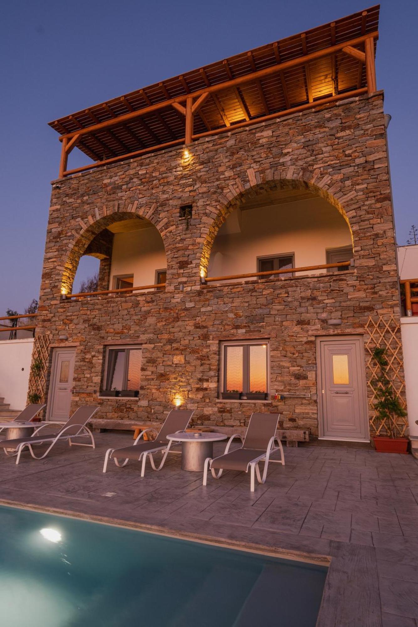 Villa Papa Glinado Naxos 外观 照片