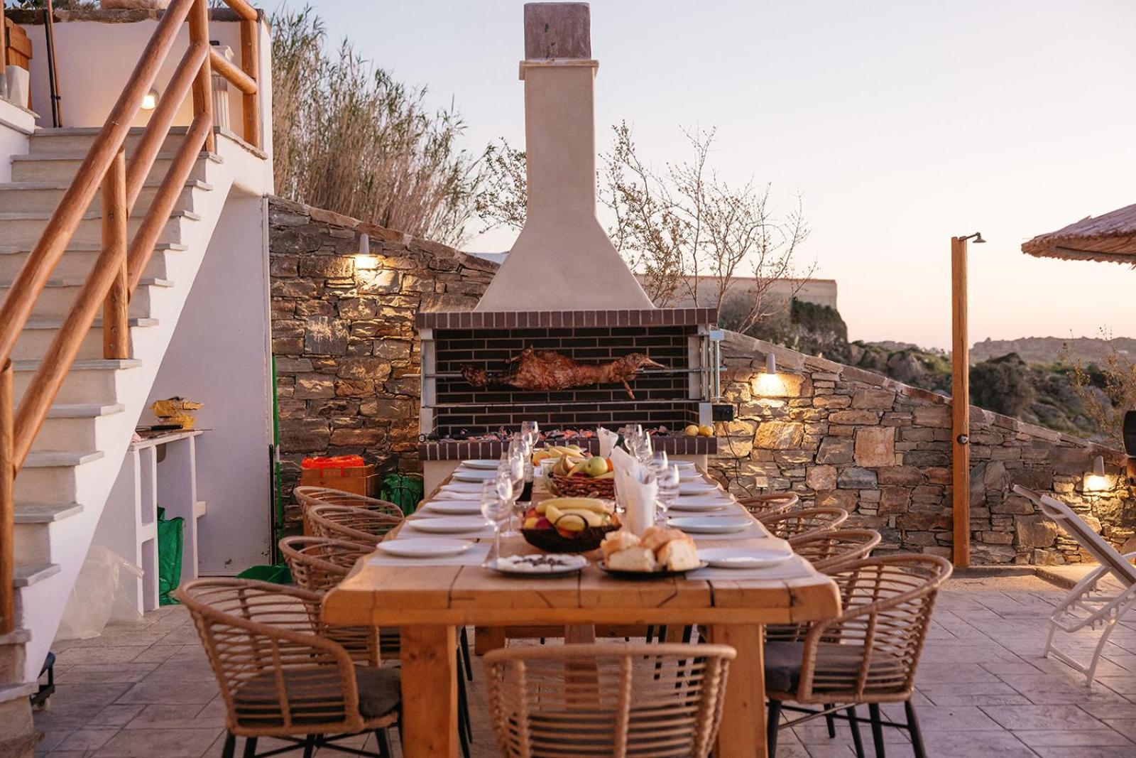 Villa Papa Glinado Naxos 外观 照片