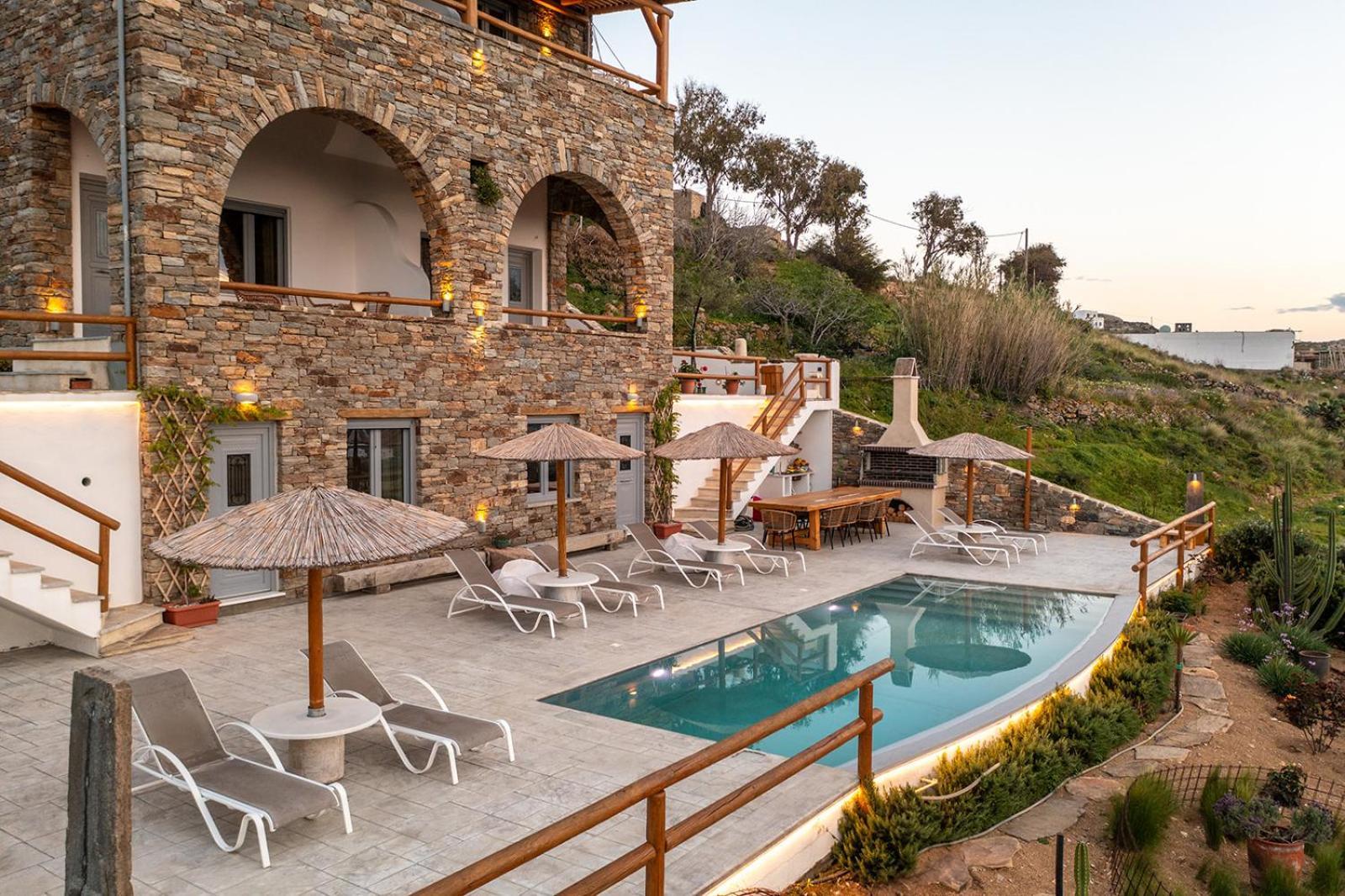 Villa Papa Glinado Naxos 外观 照片