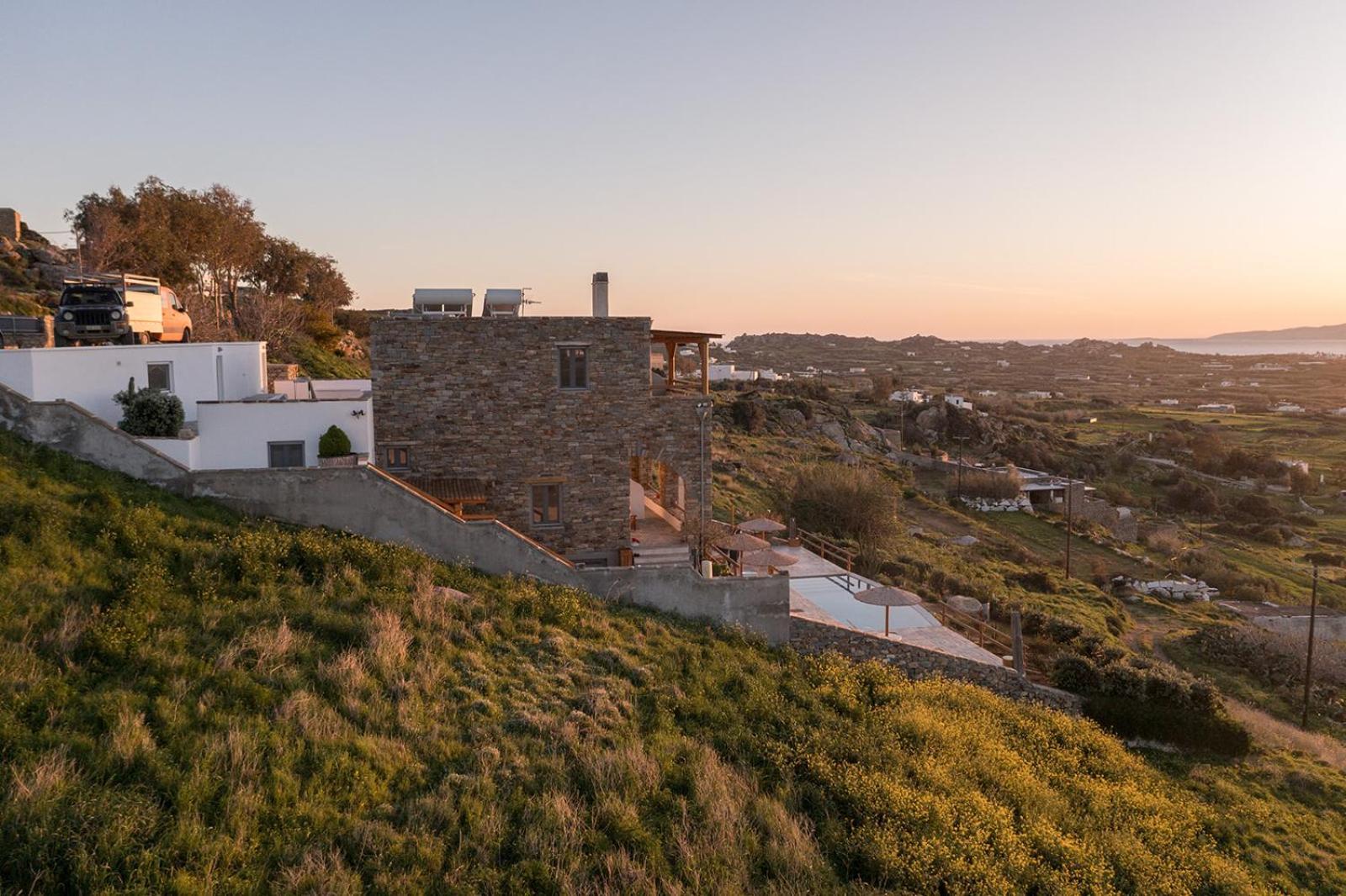 Villa Papa Glinado Naxos 外观 照片