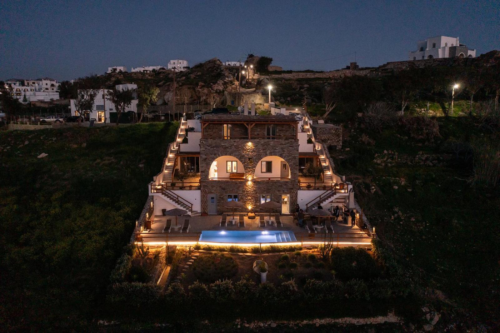 Villa Papa Glinado Naxos 外观 照片