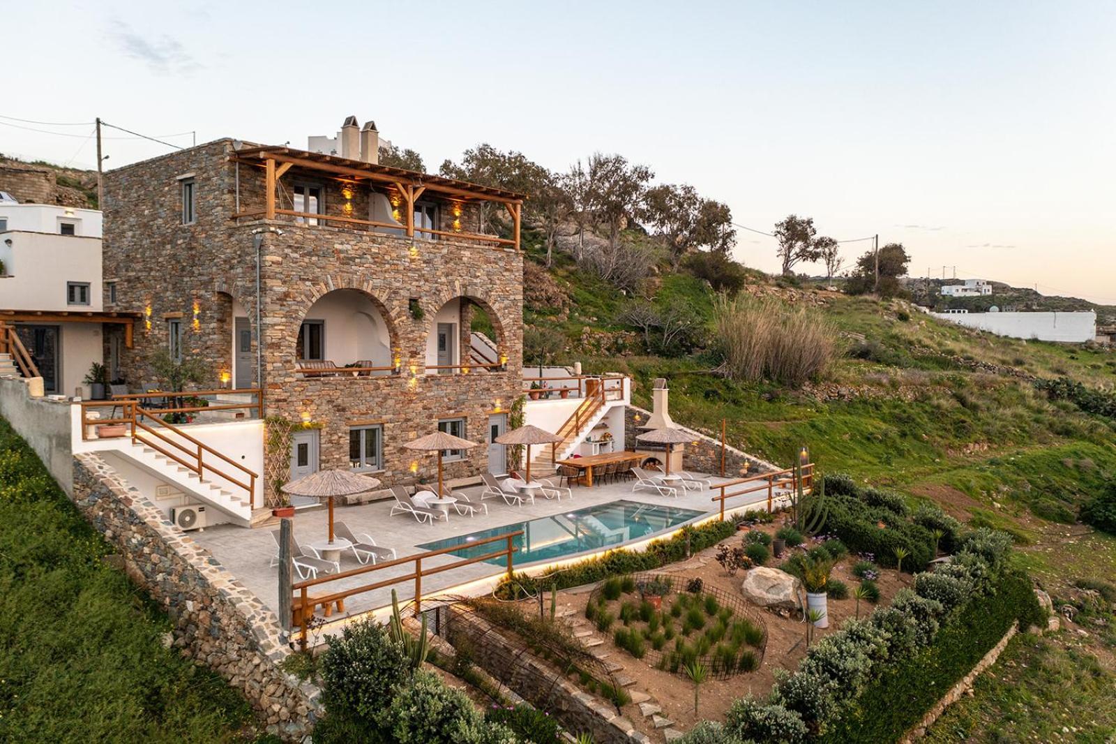 Villa Papa Glinado Naxos 外观 照片